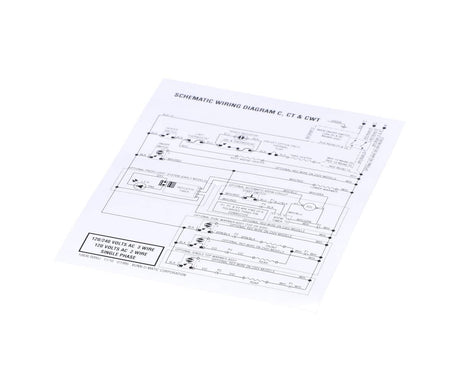 BUNN PARTS Bunn 10836.0000 Schematic 120V120/240V(C/CW) - SKU BU10836.0000