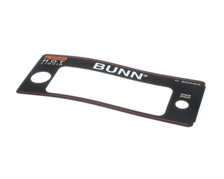 BUNN PARTS Bunn 22288.0005 Decal Cont Panel (Crtf) - SKU BU22288.0005