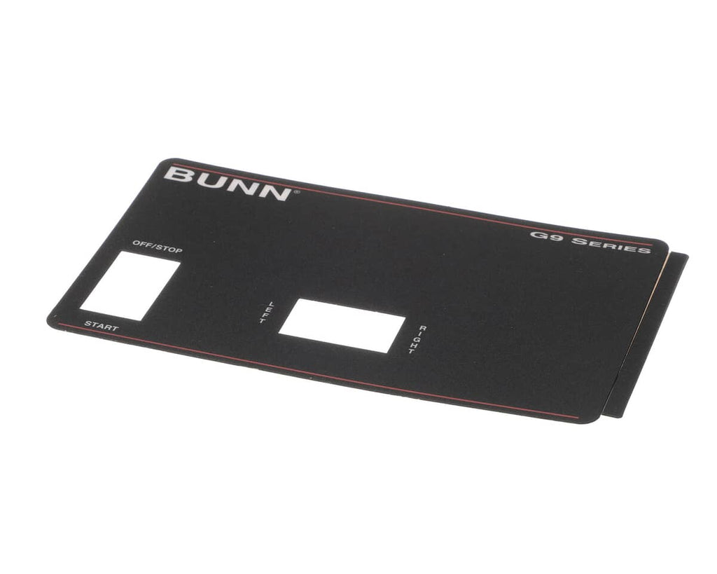 BUNN PARTS Bunn 24239.0000 Decal Control PANEL(G9-2 Hd Std - SKU BU24239.0000
