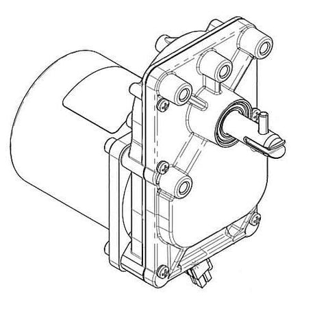 BUNN PARTS Bunn 28093.1016 Auger Motor Assy W/Brg 230V .188 Pin - SKU BU28093.1016