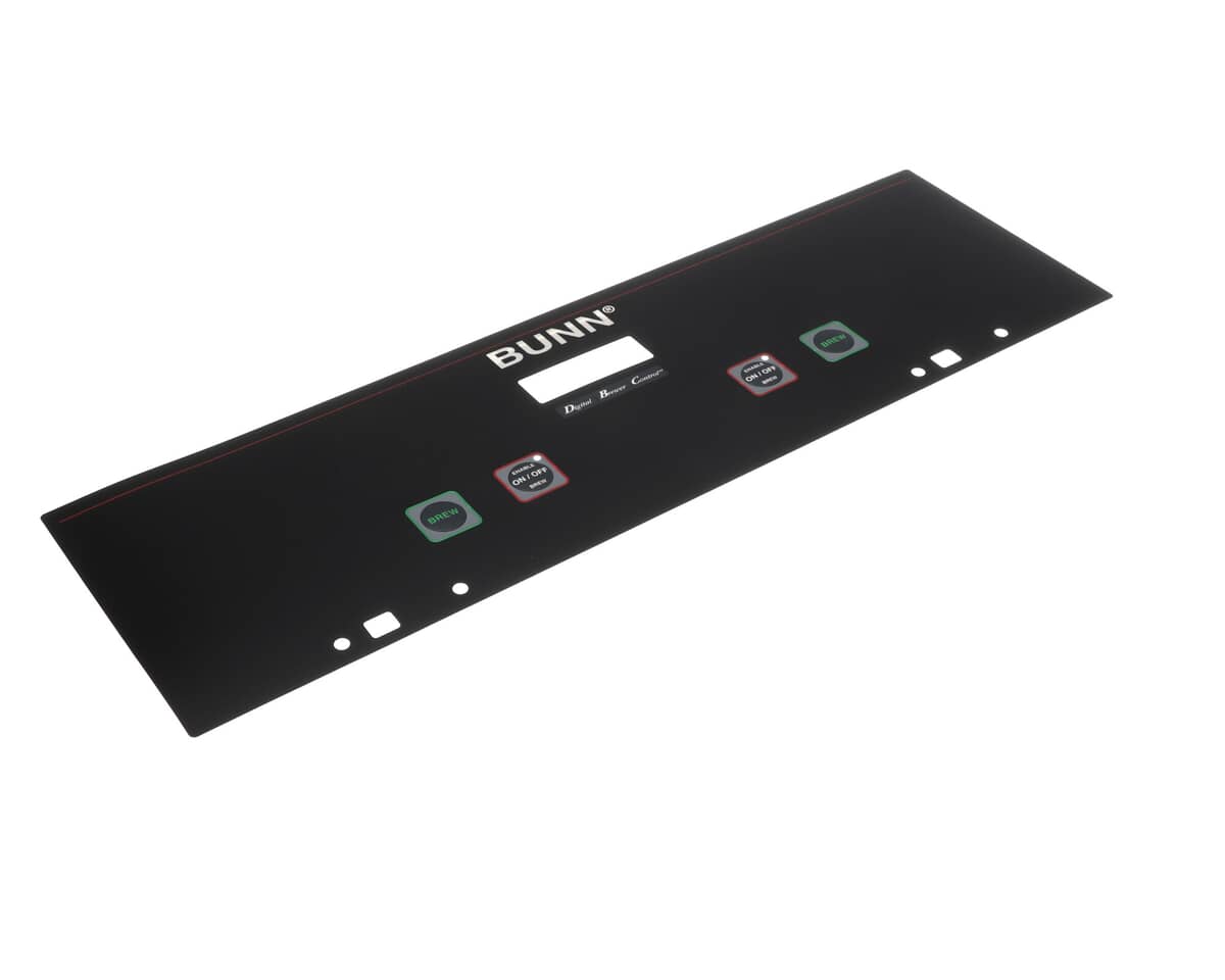 BUNN PARTS Bunn 34802.0006 Overlay Switch Memb (7-11) - SKU BU34802.0006