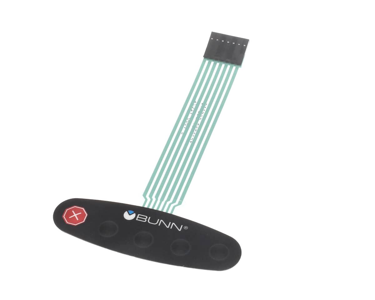 BUNN PARTS Bunn 36231.0001 Switch Membrane Prgm W/Stop - SKU BU36231.0001