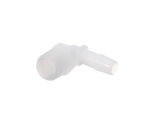 BUNN PARTS Bunn 48348.0000 Fitting Elbow 3/8 NPT X 3/8 Barb-Kynar - SKU BU48348.0000