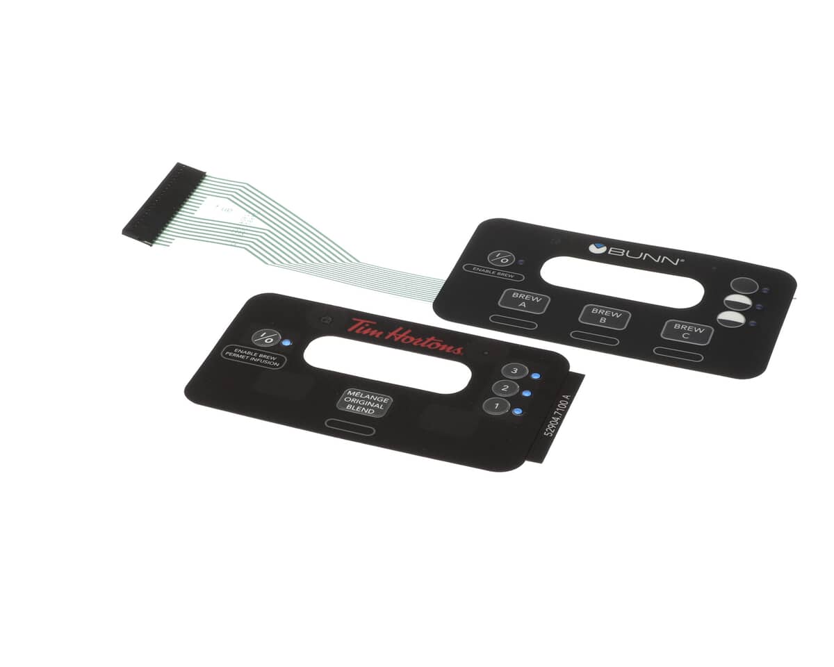 BUNN PARTS Bunn 52904.7110 Membrane And Overlay Icb - SKU BU52904.7110