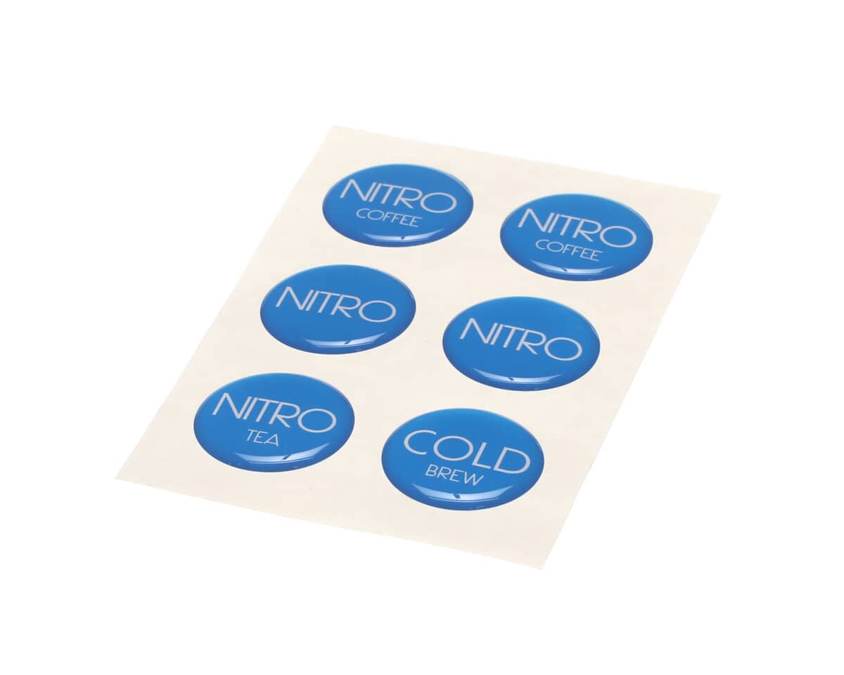 BUNN PARTS Bunn 53216.0008 Decal Handle Mult-Flavors - SKU BU53216.0008