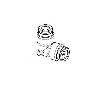 BUNN PARTS Bunn 55523.0000 Elbow 90 6MM Connector - SKU BU55523.0000