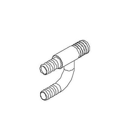 BUNN PARTS Bunn 57447.0000 Fitting Wldmt Y 3/8 X 1/2 Barb W/Chk Sst - SKU BU57447.0000