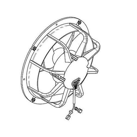 BUNN PARTS Bunn 57598.0001 Fan 200 Mm 230VAC - SKU BU57598.0001