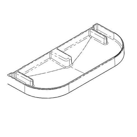 BUNN PARTS Bunn 57659.1001 Drip Tray Assy Base Ultra Nx - Blk - SKU BU57659.1001