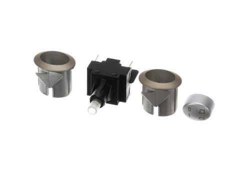 CADCO PARTS Cadco VE176 Silver Power Button - SKU CADCVE176
