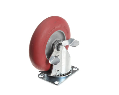 CARTER HOFFMANN PARTS Carter Hoffmann 18301-5288 5IN Swivel Caster W/Brk Red - SKU CAR18301-5288