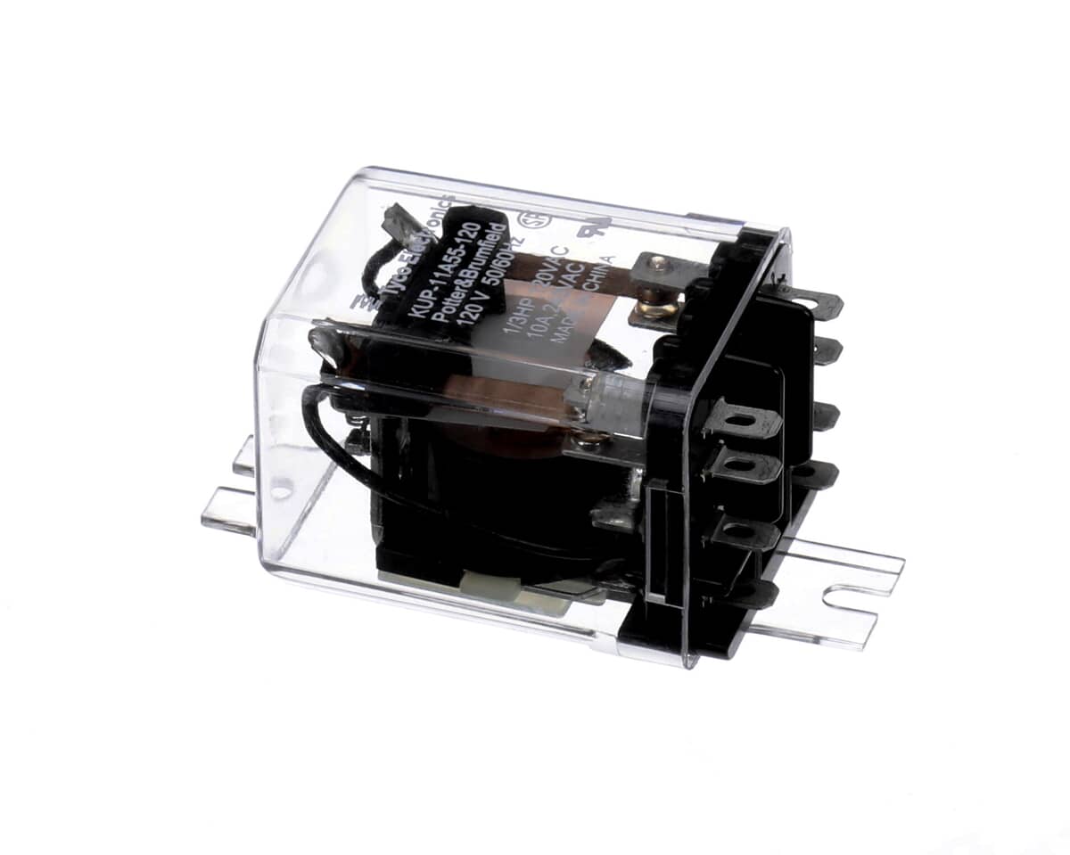 CARTER HOFFMANN PARTS Carter Hoffmann 18602-0121 Ice Cube Relay 120V Dpdt - SKU CAR18602-0121