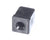 CARTER HOFFMANN PARTS Carter Hoffmann 18617-0055 1IN Sq Blk End Cap W/ Hole - SKU CAR18617-0055