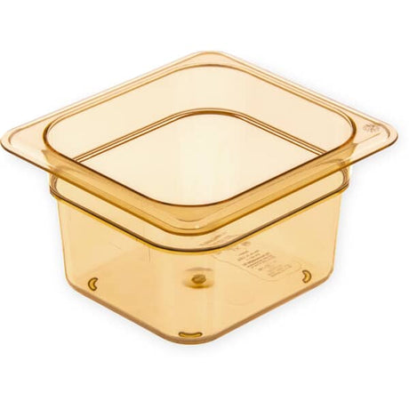 CARLISLE PARTS Carlisle 3088413 Fd Pan 1.6QT 1/6 Sz 4IN Dp Hh Amber - SKU CARL3088413