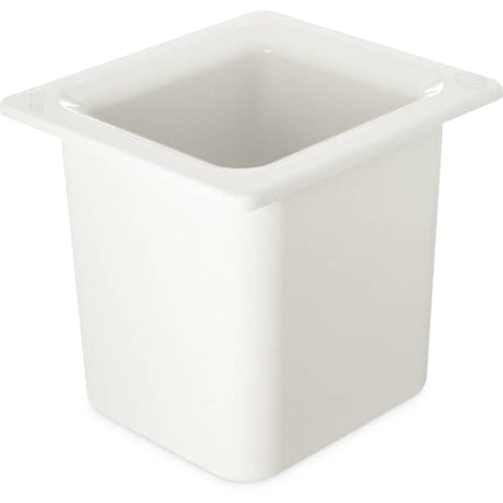 CARLISLE PARTS Carlisle CM110502 Fdpan Cm Larg Sixth Sz 6IN White - SKU CARLCM110502