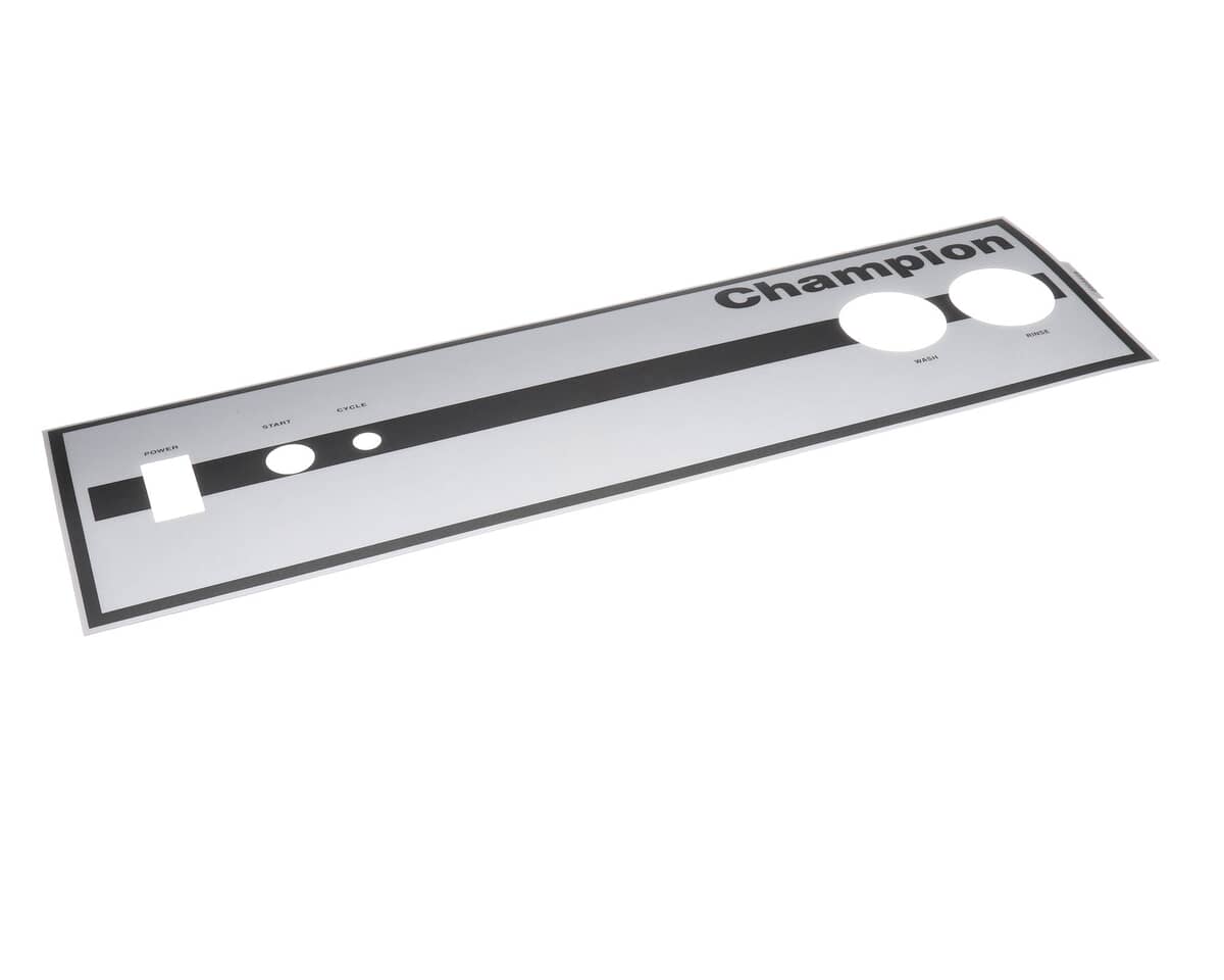 CHAMPION - MOYER DIEBEL PARTS Champion - Moyer Diebel 0508668 Decal Control Cab. D-Hb Cha - SKU CHA0508668