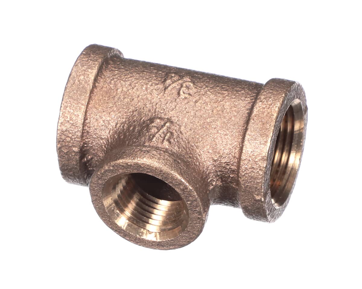 CHAMPION - MOYER DIEBEL PARTS Champion - Moyer Diebel 102526 Tee Red 3/4X3/4X1/2 Brass - SKU CHA102526