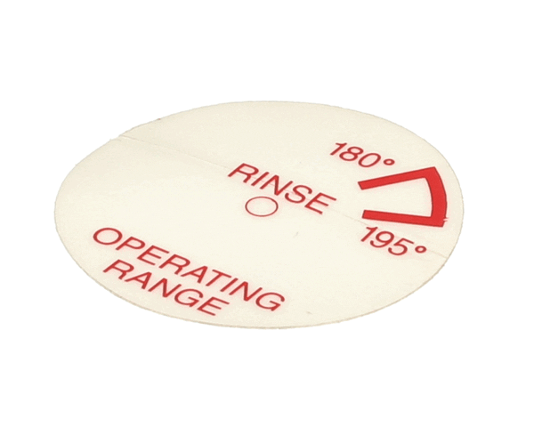 CHAMPION - MOYER DIEBEL PARTS Champion - Moyer Diebel 107445 Overlay Temp F Rinse 180-1 - SKU CHA107445