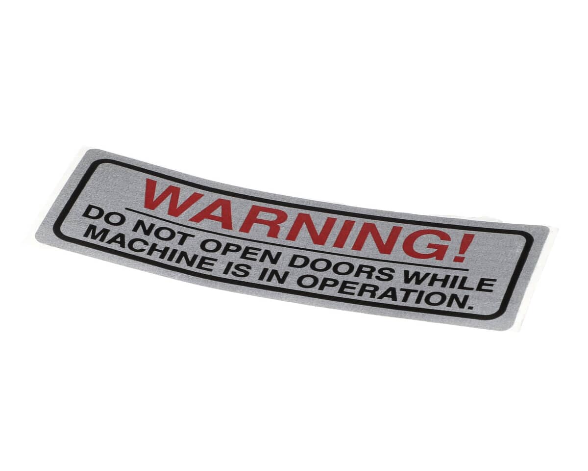 CHAMPION - MOYER DIEBEL PARTS Champion - Moyer Diebel 111365 Label Open Door WARNING(R-1000 - SKU CHA111365