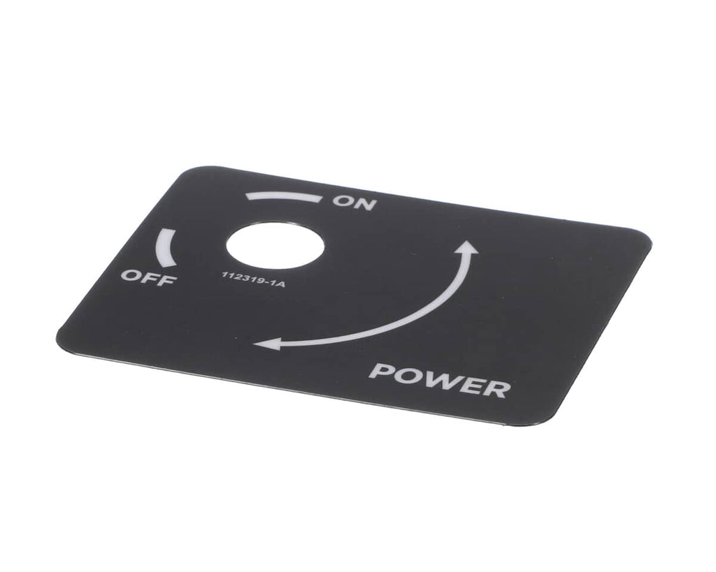 CLEVELAND PARTS Cleveland 112319-1 Label; Pwr;hl Steamchef; 3.1/6 - SKU CLE112319-1