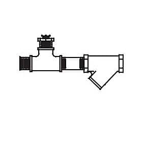 CLEVELAND PARTS Cleveland MSB01-2500001 STRNR-Y-1.25NPT-50MSH Lf - SKU CLEMSB01-2500001