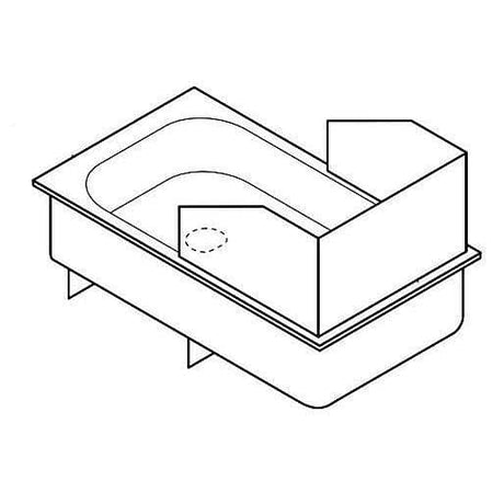 CLEVELAND PARTS Cleveland SDP Service Slidng Drain Pan Sd (U - SKU CLESDP