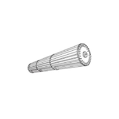 CMA DISH MACHINES PARTS CMA Dish Machines 02801.10 Cross Flow Blower Wheel - SKU CMA02801.10