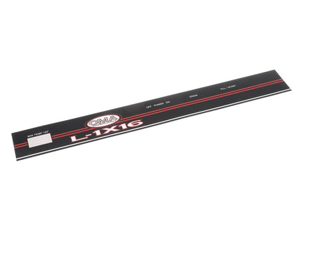 CMA DISH MACHINES PARTS CMA Dish Machines 06232.05 L-1X16 Drawer Label (2007) - SKU CMA06232.05