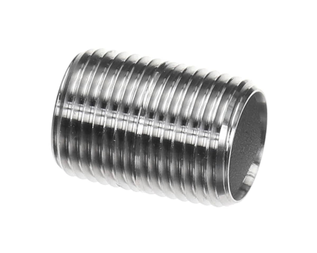CMA DISH MACHINES PARTS CMA Dish Machines 13629.00 Nipple SS 1/2 X Close - SKU CMA13629.00
