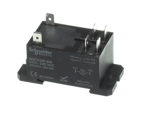 CONTINENTAL REFRIGERATION PARTS Continental Refrigeration 4-150 Relay Dpst-No 30A 220-240VA - SKU CNT4-150