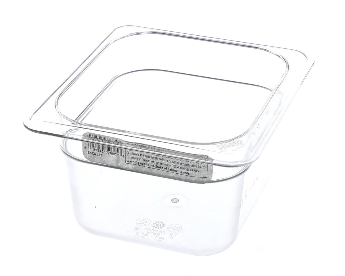 CONTINENTAL REFRIGERATION PARTS Continental Refrigeration 5-277 Pans Plastic 4IN #6 - SKU CNT5-277