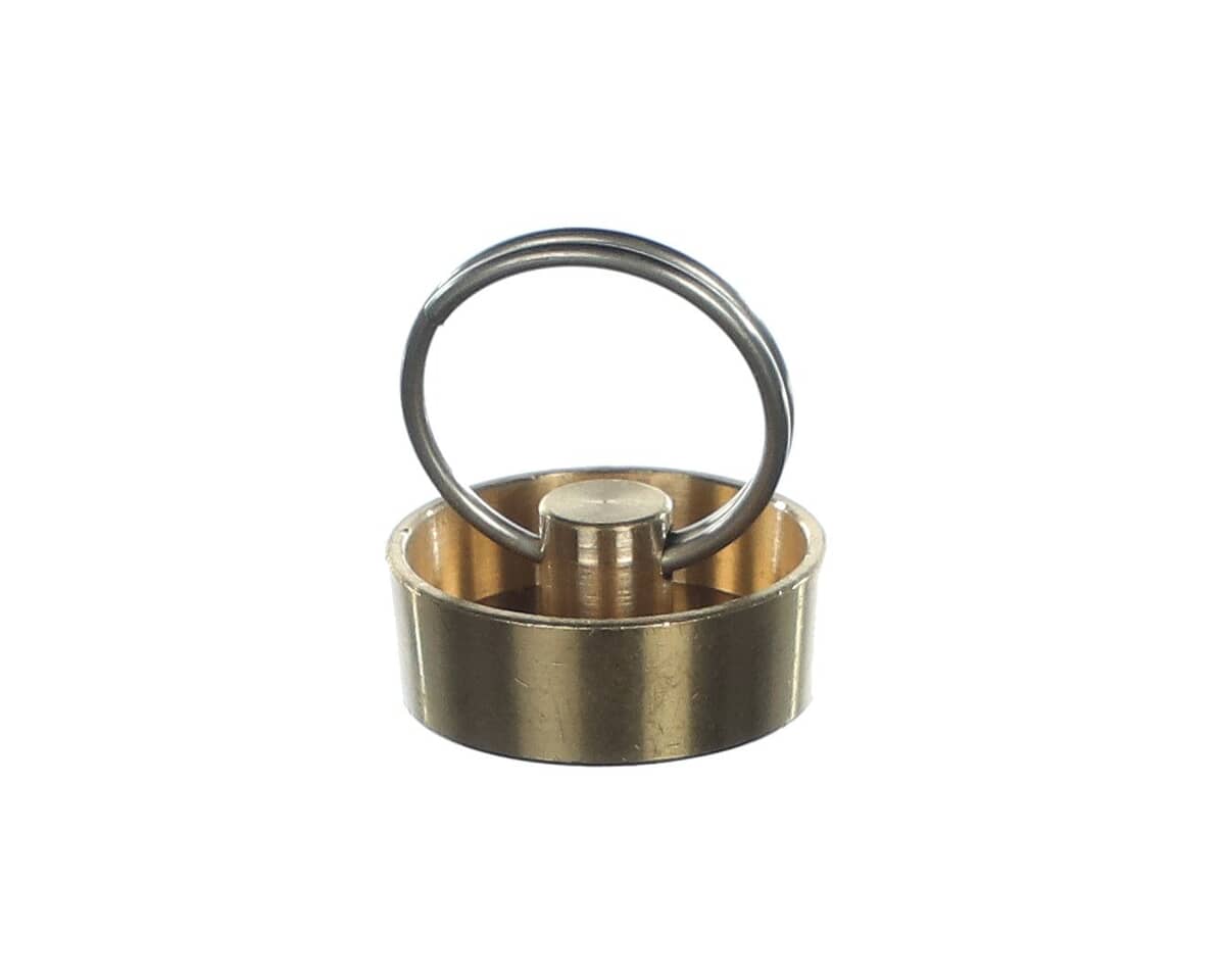 CONTINENTAL REFRIGERATION PARTS Continental Refrigeration 6-127 Stopper Drain - Mc (Brass) 1 Nps - SKU CNT6-127