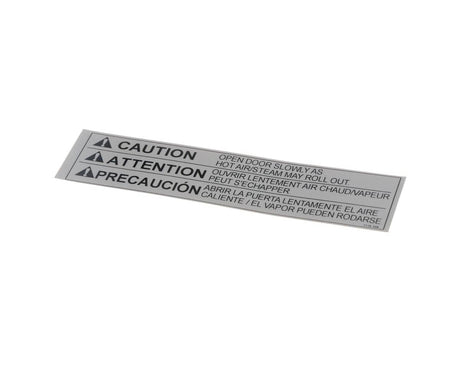 CRES COR PARTS Cres Cor 1115-349 Label Caution Steam (On Door) - SKU CRE1115-349