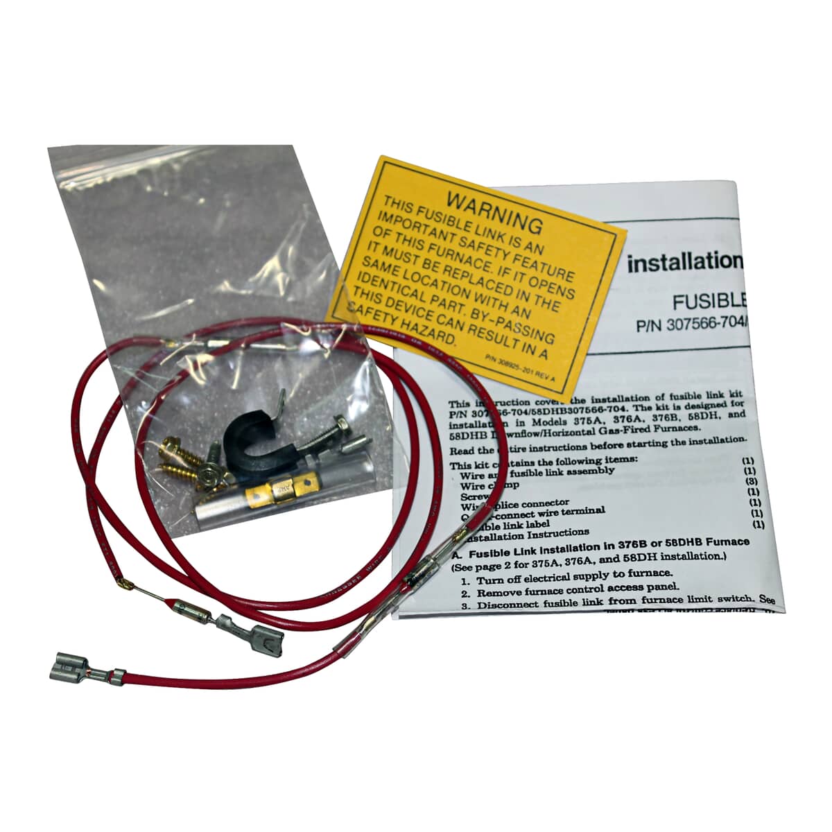 CARRIER HVAC PARTS Carrier HVAC 307566-704 Fusible Link Kit - SKU CRR307566-704