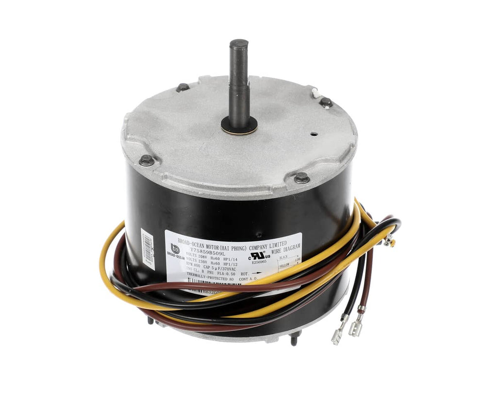 CARRIER HVAC PARTS Carrier HVAC HB32GQ230 208-230V 1/12HP 800 RPM Motor - SKU CRRHB32GQ230
