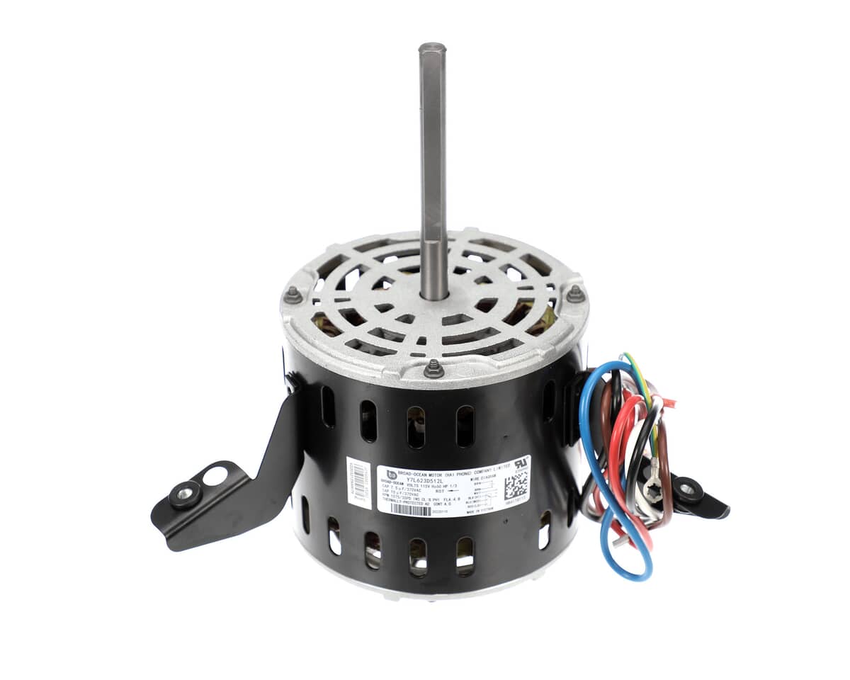 CARRIER HVAC PARTS Carrier HVAC HB41TQ113 1/3HP CCW 1075/3SPEED Blower Motor - SKU CRRHB41TQ113