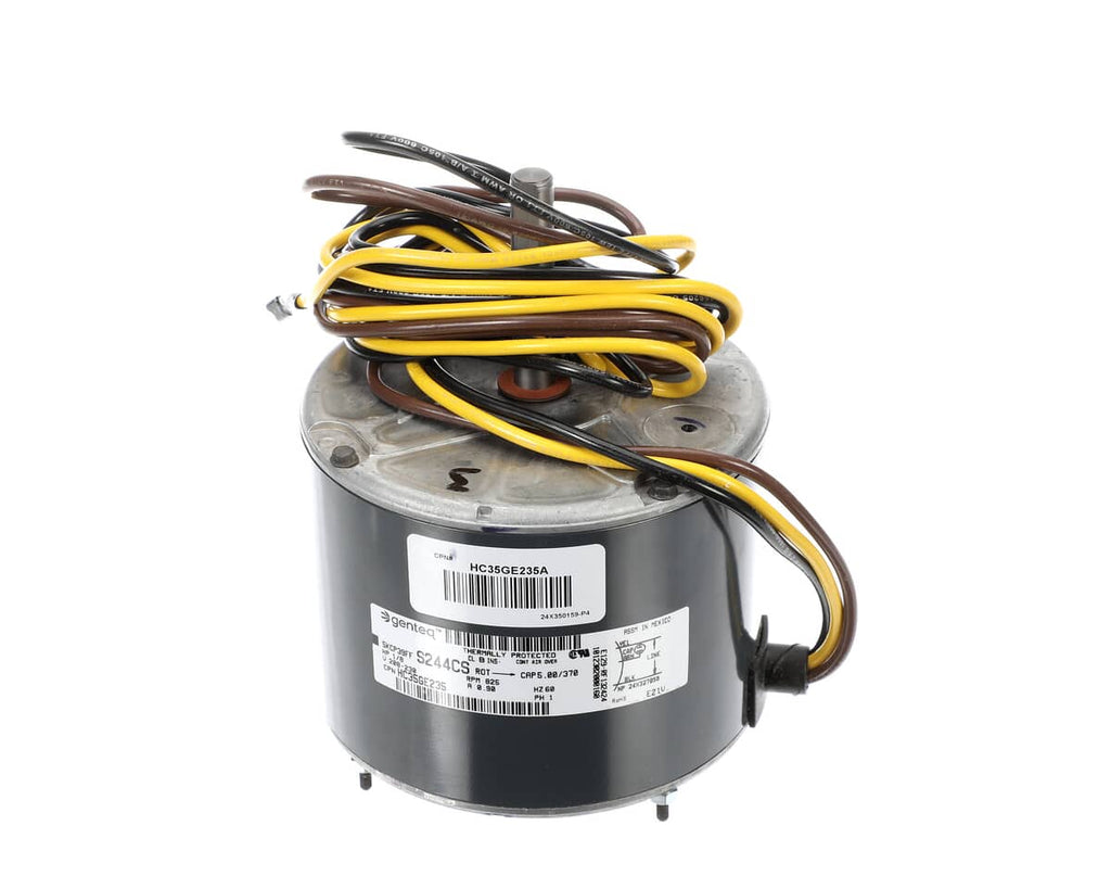 CARRIER HVAC PARTS Carrier HVAC HC35GE235 208-230V 1/8HP 825 RPM Motor - SKU CRRHC35GE235