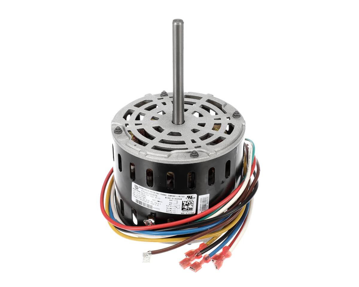 CARRIER HVAC PARTS Carrier HVAC HC41AE117 1/3HP 1075 RPM 115V 48FR Motor - SKU CRRHC41AE117