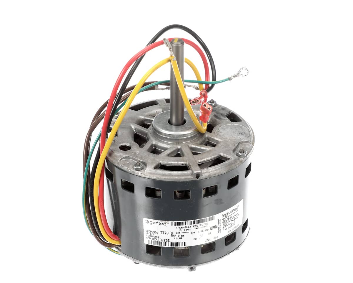 CARRIER HVAC PARTS Carrier HVAC HC41AE235 1/3HP 1075 RPM 208-230V Blower Motor - SKU CRRHC41AE235