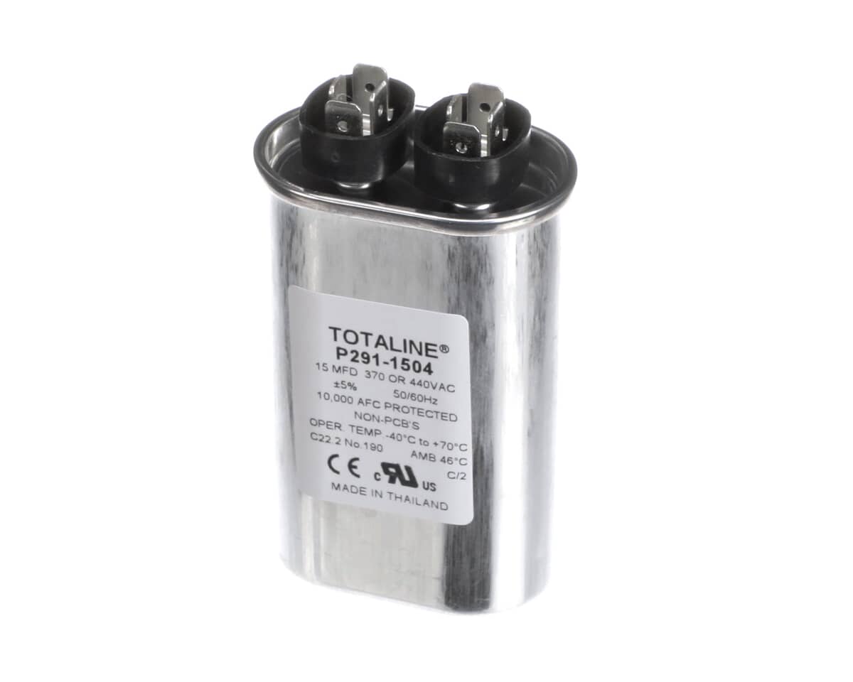 CARRIER HVAC PARTS Carrier HVAC P291-1504 440V Single Oval Run Capacitor 15 Mfd - SKU CRRP291-1504