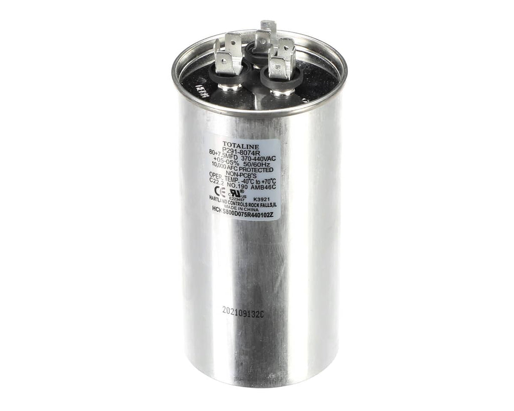 CARRIER HVAC PARTS Carrier HVAC P291-8074R Capacitor 80+7.5 Mfd - SKU CRRP291-8074R