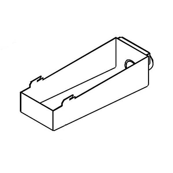 CROWN STEAM PARTS Crown Steam 7729-1 Drain Pan ETP-10G 5G 10E - SKU CRWN7729-1
