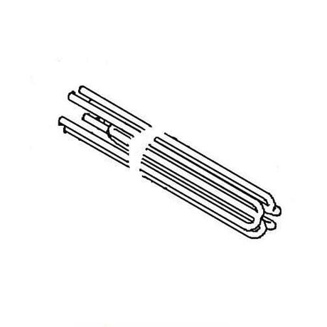 CROWN STEAM PARTS Crown Steam 9-3298-1 Element Assembly 575V 12 KW C/W Gasket - SKU CRWN9-3298-1