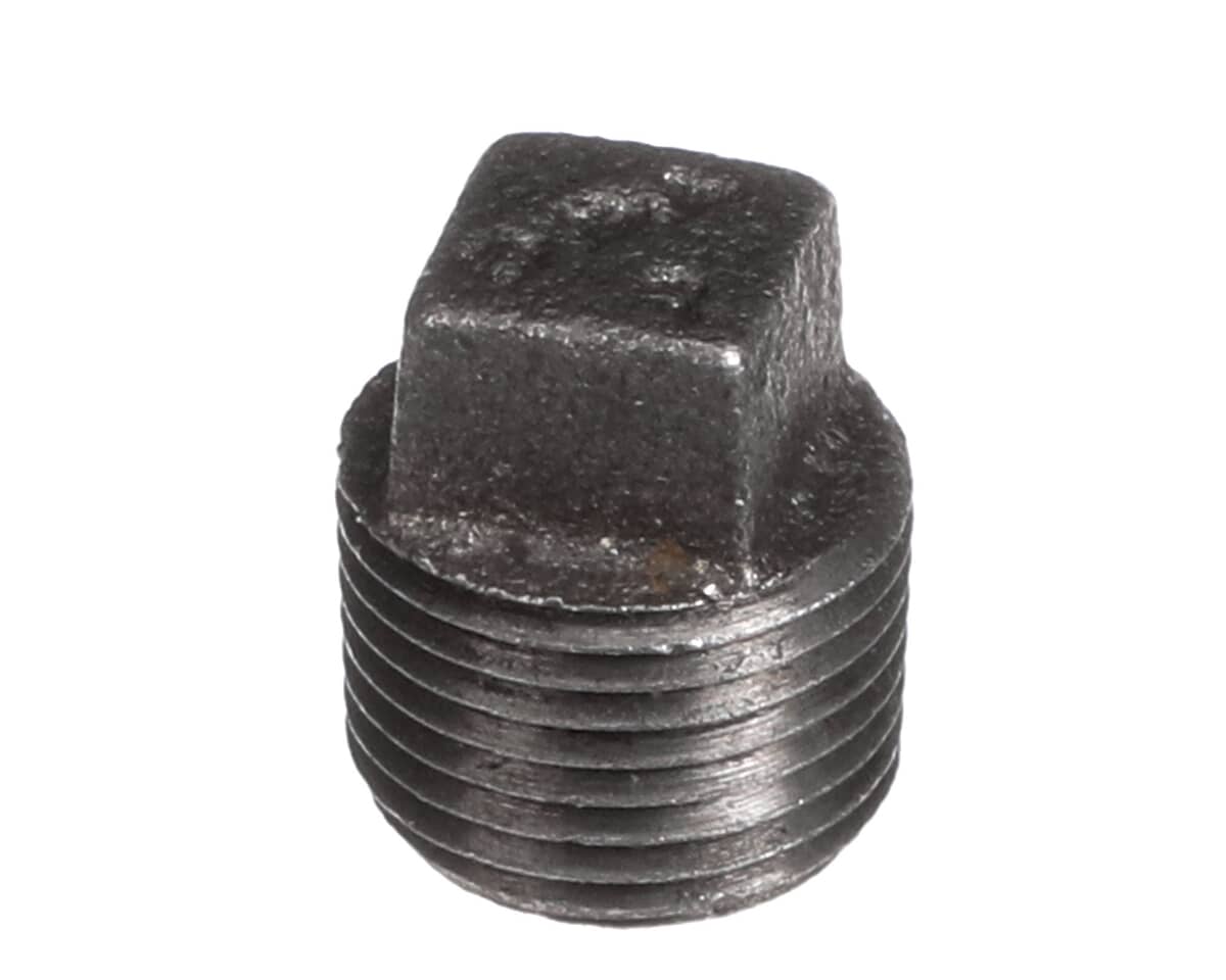 CROWN STEAM PARTS Crown Steam 9035-3 Square Head Plug 3/8 NPT - SKU CRWN9035-3