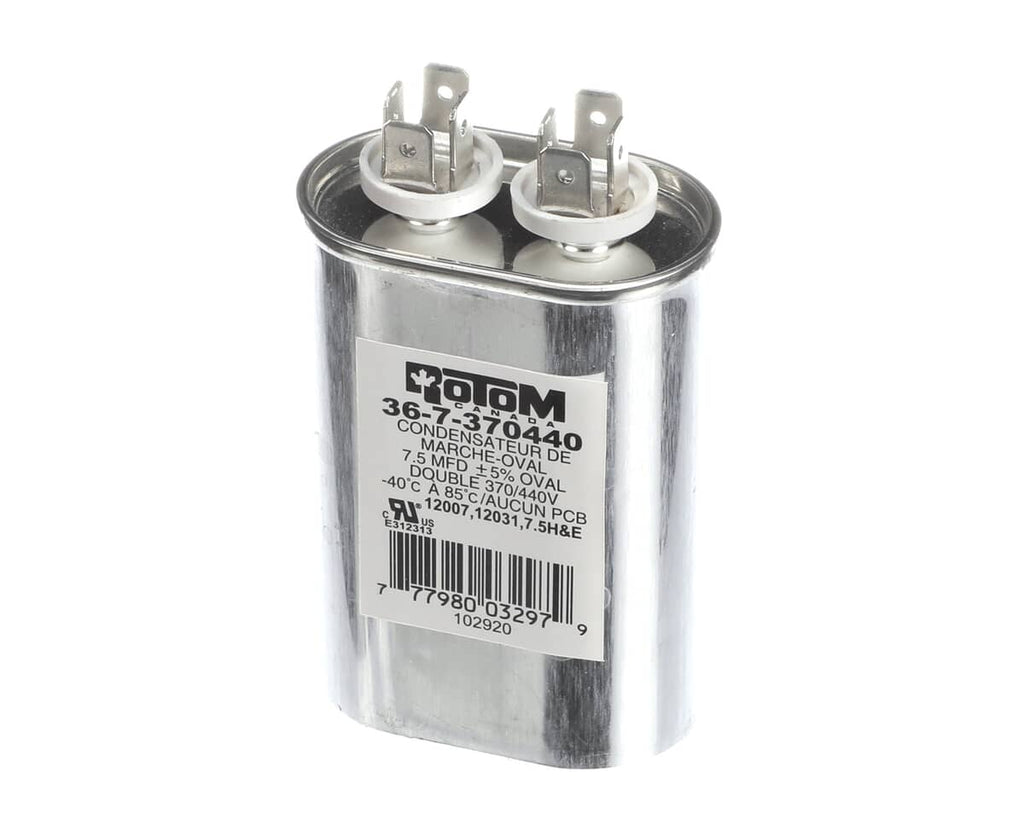 CROWN STEAM PARTS Crown Steam 9192-1 Capacitor 370 VAC 7.5 Mfd (120 - SKU CRWN9192-1