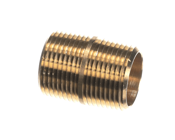 CROWN STEAM 9841-4 BRASS CLOSE NIPPLE; 3/4IN  MPT