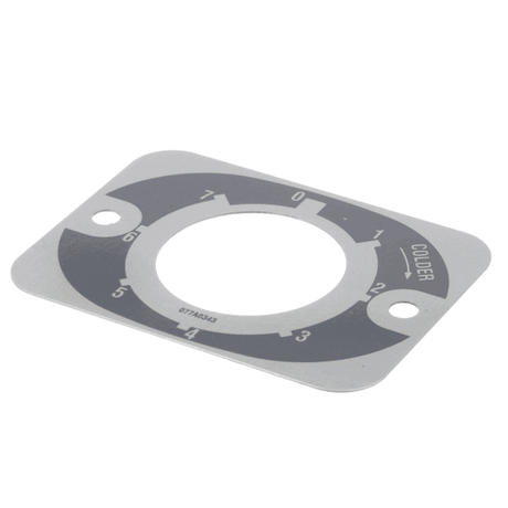 DELFIELD PARTS Delfield 2194760 Plate Dial Danfoss 077A0343 - SKU DEL2194760