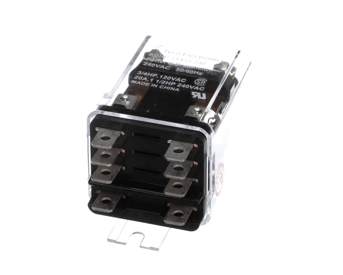 DELFIELD PARTS Delfield 2195715 Relay 240VAC Coil 20A Dpdt - SKU DEL2195715