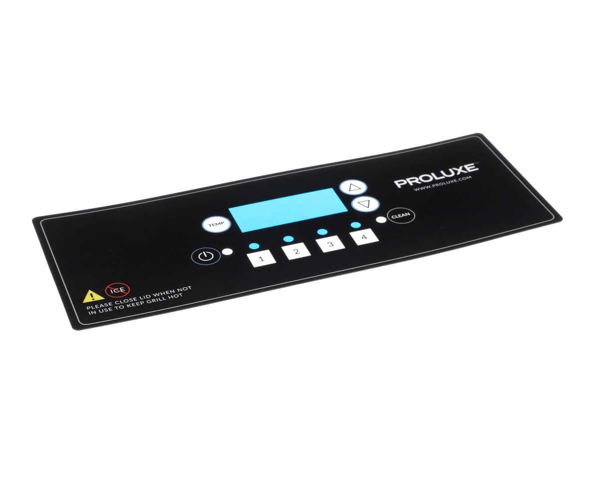 DOUGHPRO PROLUXE PARTS Doughpro Proluxe CSD1515B Overlay Digital Control Blue - SKU DPRCSD1515B