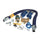 DORMONT PARTS Dormont 16100KIT2S36 1 Dia. 36 Blue Hose Snapfast 2 Swivel - SKU DR16100KIT2S36